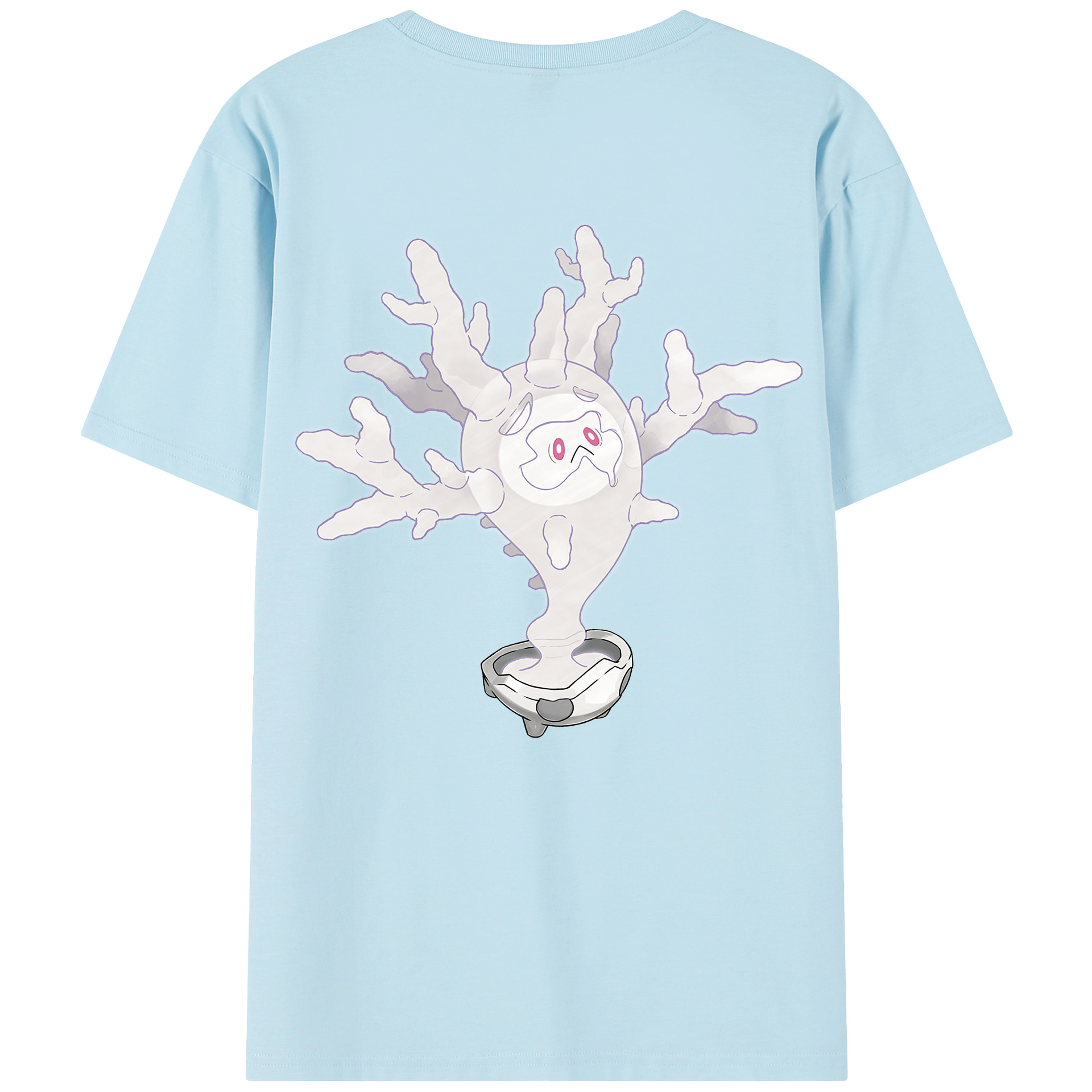 （画像用） ポケットモンスター Pokémon 綿100％半袖Tシャツ（背面プリント）